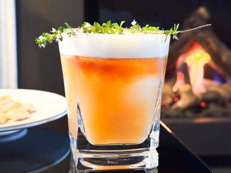 rum sour drink