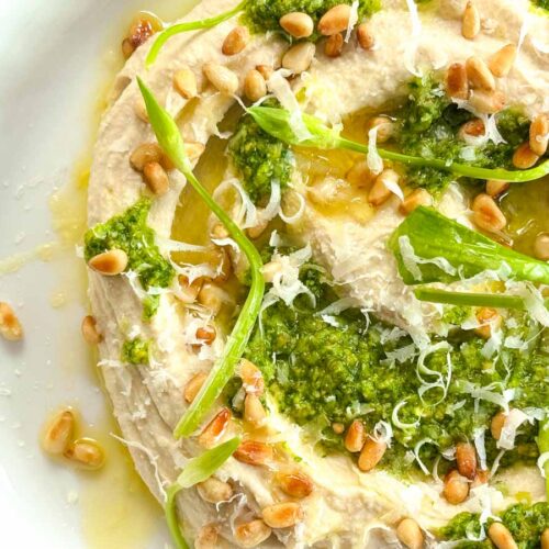Wild Garlic Hummus