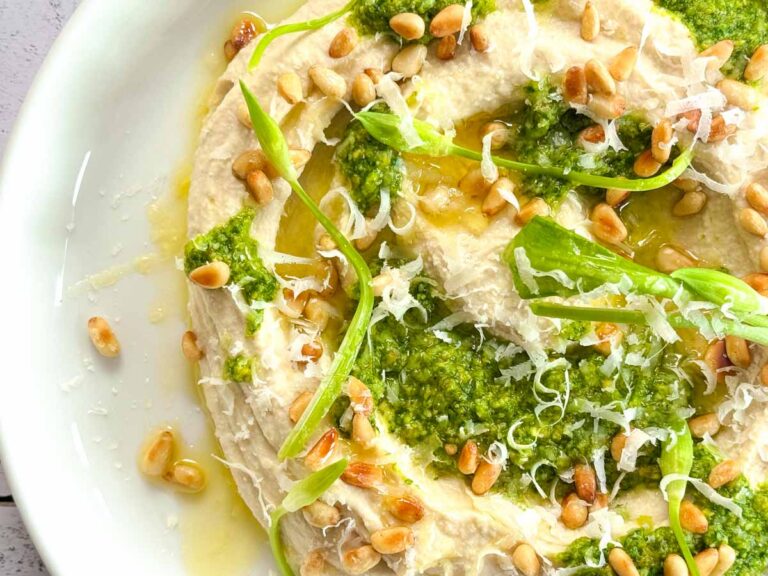Wild Garlic Hummus